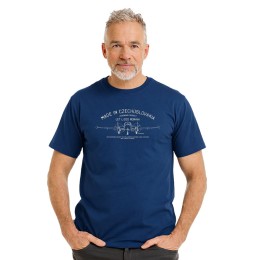 Bushman Men's Legend L-200 T-shirt, dark blue