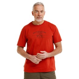 Bushman Men's Legend L-200 T-shirt, terracotta