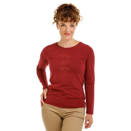 BUSHMAN Women’s t-shirt Quany, burgundy