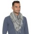 scarf Anisa II grey