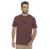 t-shirt Darwin burgundy
