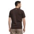 bushman men´s t-shirt dark brown