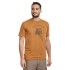 bushman men´s t-shirt camel