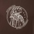 bushman men´s t-shirt dark brown