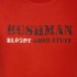 bushman men´s t-shirt red