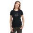 bushman women´s t-shirt black