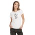 bushman women´s t-shirt white