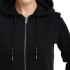 bushman women´s extended sweatshirt black