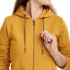 bushman women´s extended sweatshirt yellow