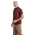 bushman men´s shirt dark red