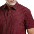 bushman men´s shirt dark red