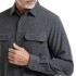 bushman men´s shirt dark grey