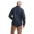 Bushman men´s flannel shirt dark blue