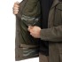 bushman men´s jacket 3-in-1 concept dark khaki