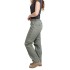 bushman women's pants with detachable legs khaki