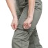 bushman women's pants with detachable legs khaki