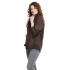 bushman women´s shirt dark brown