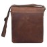 Bushman leather shoulder bag uni brown