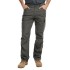 bushman men´s 'pocket’ trousers dark khaki