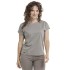 Bushman women´s t-shirt of 100% mercerized cotton light grey