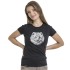 bushman women´s t-shirt black