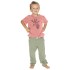 Bushman children's printed t-shirt old rose