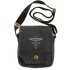 Bushman canvas cotton shoulder bag black
