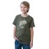 Bushman children's printed t-shirt dark green