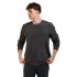 BUSHMAN Men's cotton T-shirt Vigold, dark grey